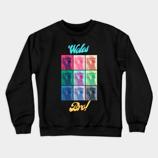 Woles Bro! Crewneck Sweatshirt by SimSang